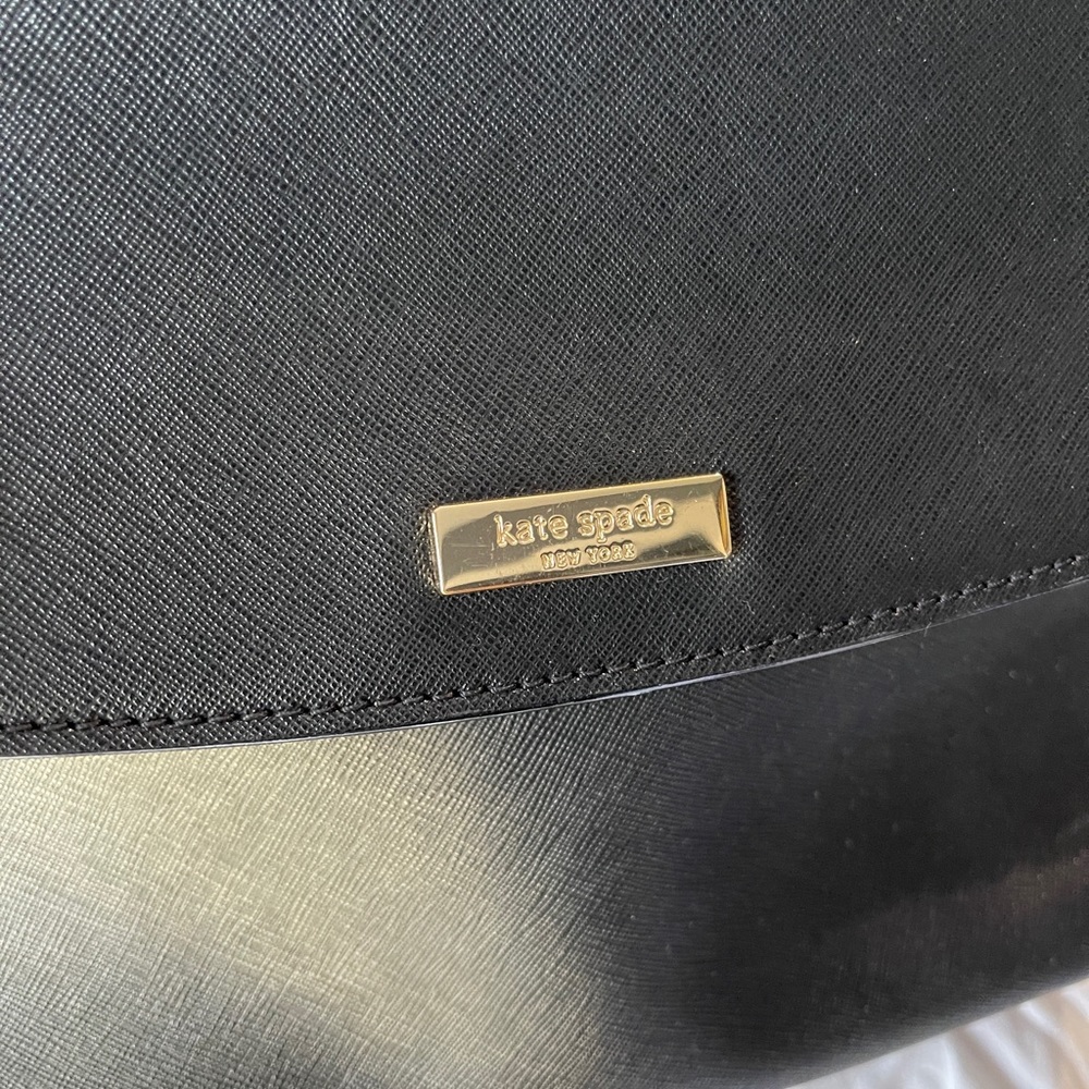 Kate Spade Lilah leather black satchel bag - Picture 8 of 8